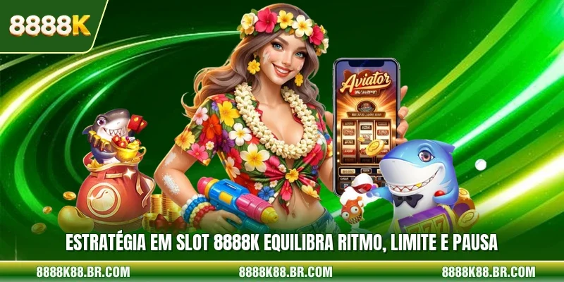 Estratégia em slot 8888k equilibra ritmo, limite e pausa