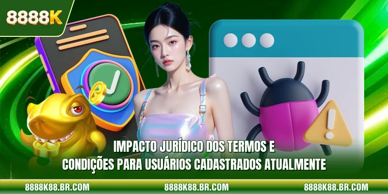 Impacto jurídico dos termos e condições para usuários cadastrados atualmente