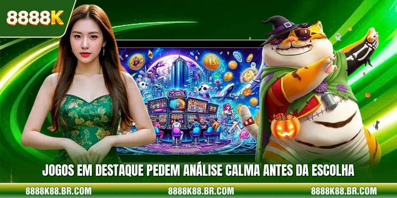 Jogos em destaque pedem análise calma antes da escolha