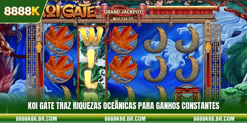 Koi Gate Traz Riquezas Oceânicas Para Ganhos Constantes