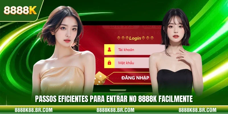 Passos eficientes para entrar no 8888k facilmente