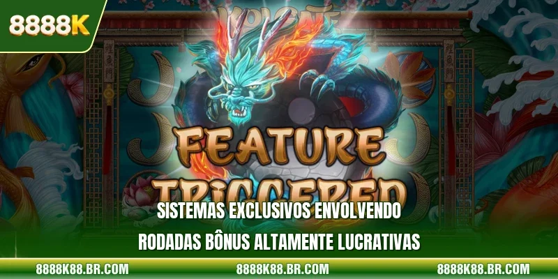 Sistemas exclusivos envolvendo rodadas bônus altamente lucrativas